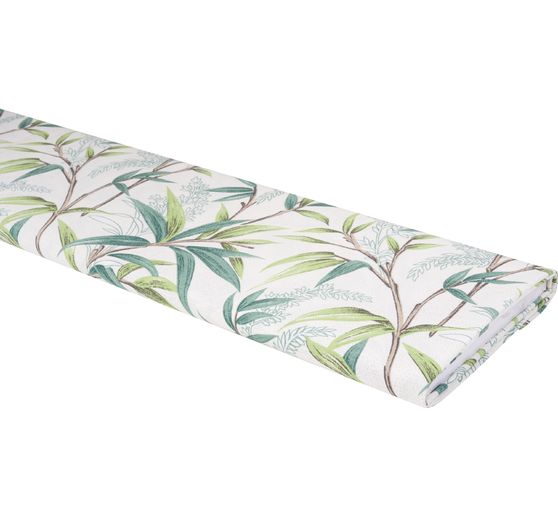 Motif fabric linen look "Bambu"