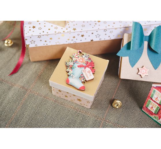 Kartonové krabice VBS "čtvercové", 10 kusů