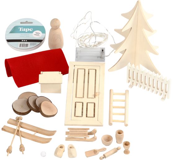 Handicraft set "Gnome door"