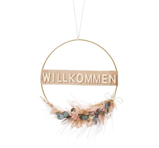 Kovový prsten "Circle", zlatá barva