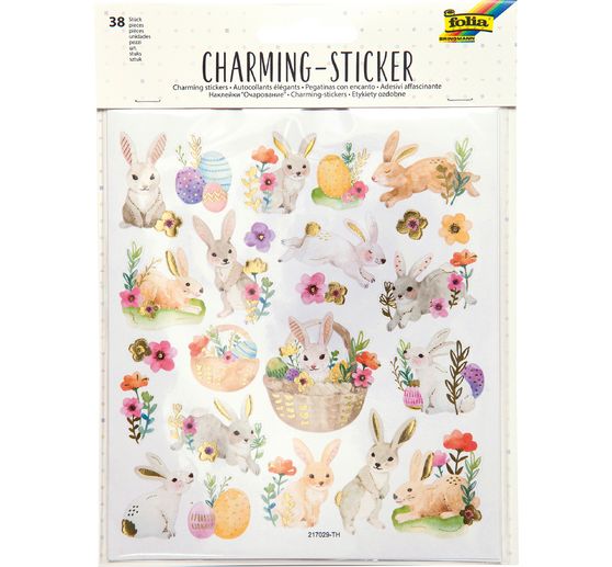 Šťastné Velikonoce" samolepky