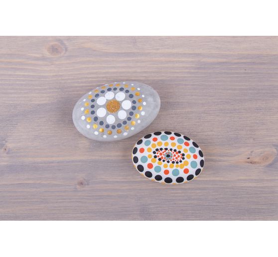 Dot Painting Wood Sticks