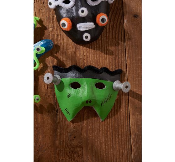 VBS Dětské masky, papírmašé, sada 6 kusů