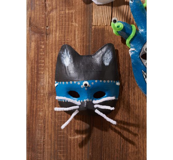 VBS Dětské masky, papírmašé, sada 6 kusů