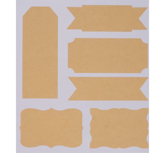 Kraft Paper Sticker "Labels"