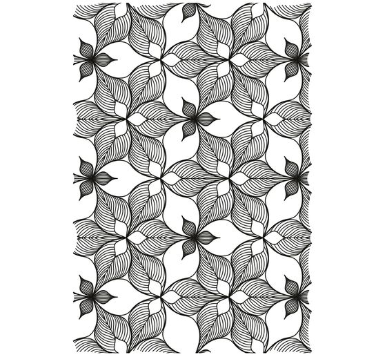 3D embosovací šablona Sizzix "Organic Petals"