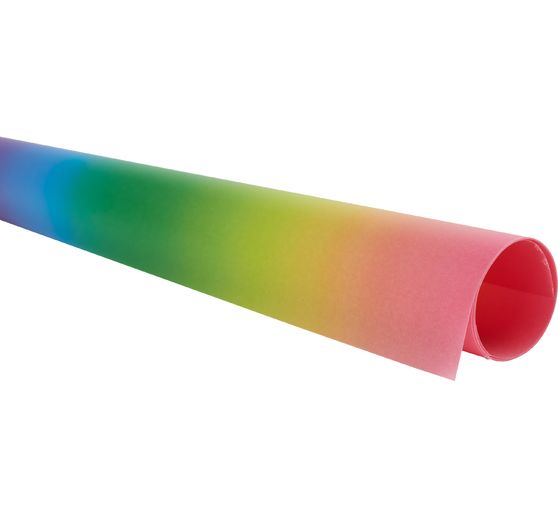 Průsvitný papír "Duhový pastel"