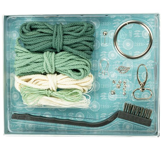 Macramé-Jewellery set "Choose Happy"