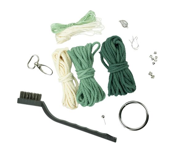 Macramé-Jewellery set "Choose Happy"