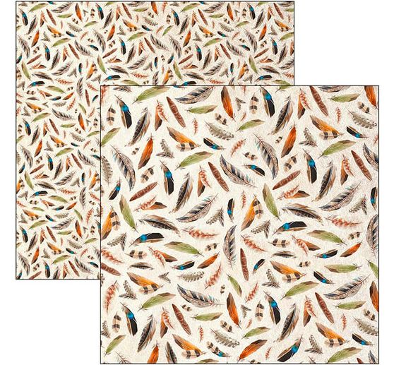 Scrapbook-Paper "Delta", 12 sheets, 30,5 x 30,5 cm