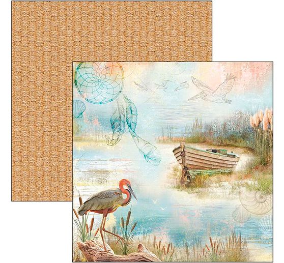 Scrapbook-Paper "Delta", 12 sheets, 30,5 x 30,5 cm