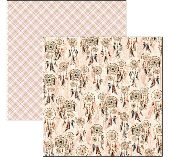 Scrapbook-Paper "Delta", 12 sheets, 30,5 x 30,5 cm