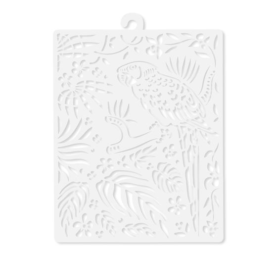 Šablona "Papoušek amazonský