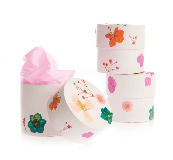 Rico Design Mix Set pressed flowers "Pink Violet"