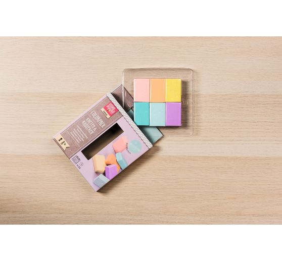 Kneading & erasing colour set "Pastel"
