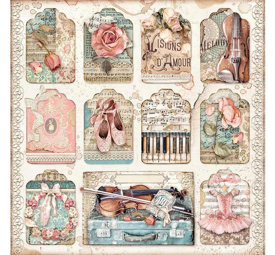 Scrapbook blok "Passion"