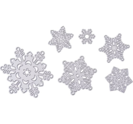 VBS Punching template "Snowflakes"
