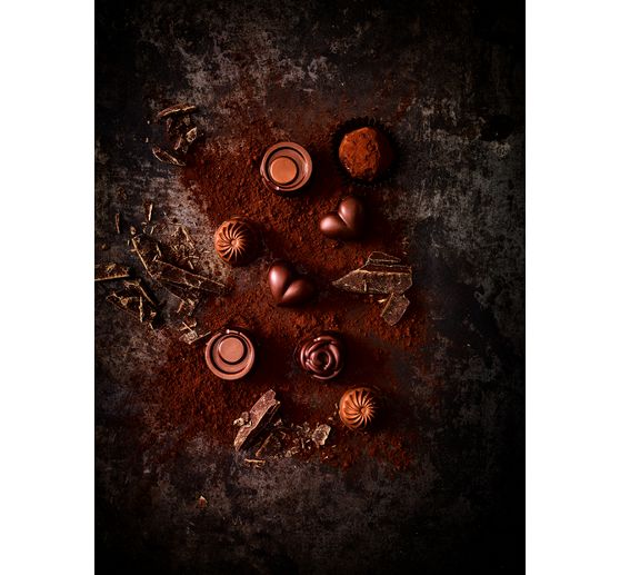 Silikonov&eacute; formy na pralinky "Rose"