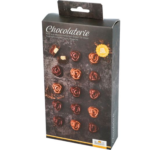 Silikonov&eacute; formy na pralinky "Rose"