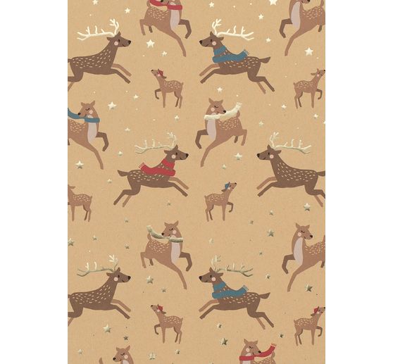 Motif block "Kraft paper Xmas"