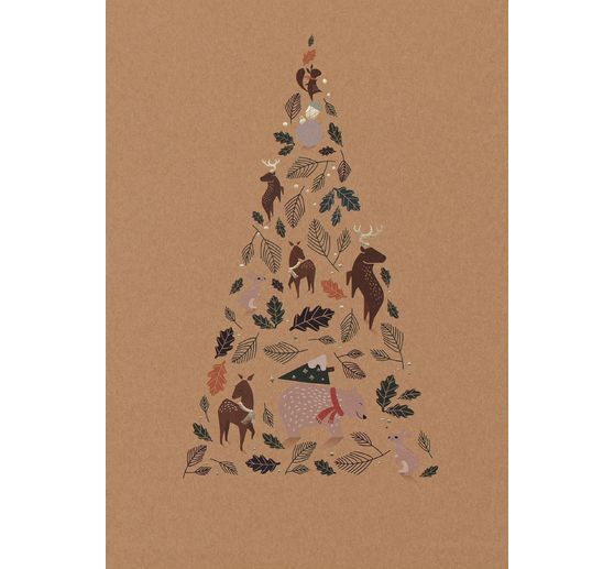 Motif block "Kraft paper Xmas"