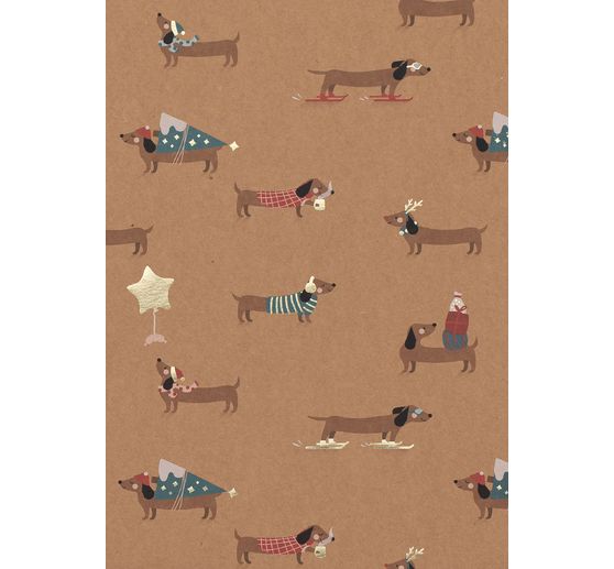 Motif block "Kraft paper Xmas"