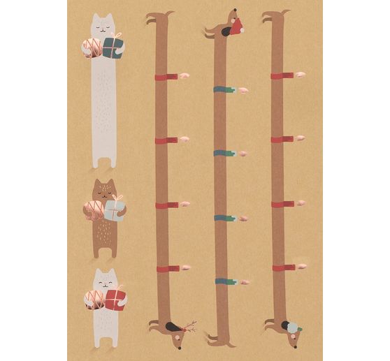 Motif block "Kraft paper Xmas"