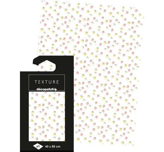 Décopatch Hot-Foil Paper "Flying Drops"