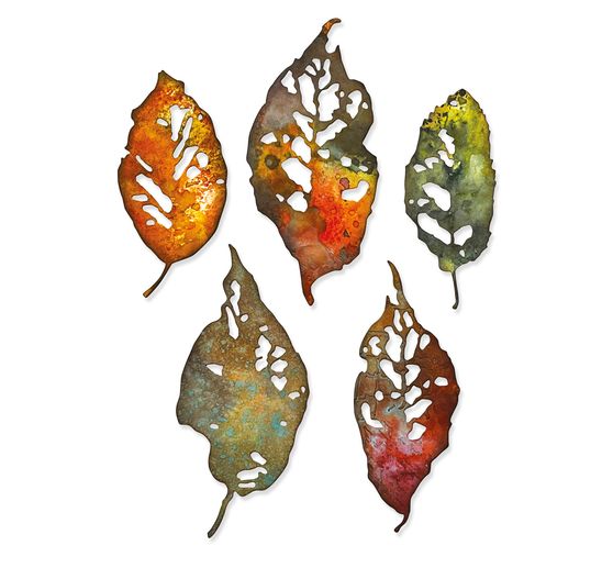 Výseková šablona Sizzix Thinlits "Leaf Fragments by Tim Holtz"