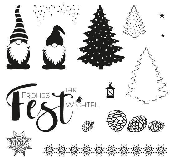 Clear Stamps "Tajný Santa"