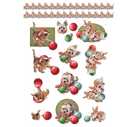 3D punched sheet book "Christmas Feelings"