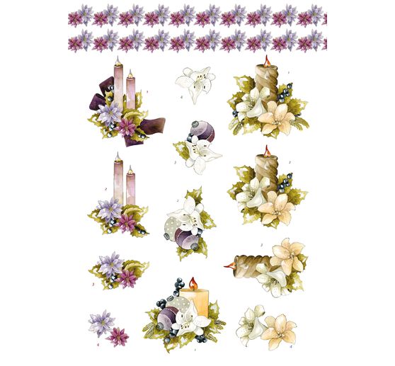 3D punched sheet book "Christmas Feelings"