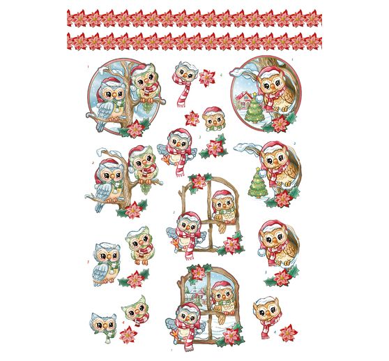 3D punched sheet book "Christmas Feelings"