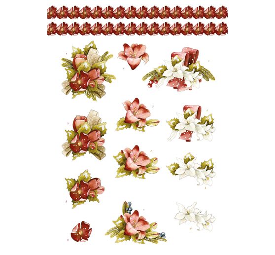 3D punched sheet book "Christmas Feelings"