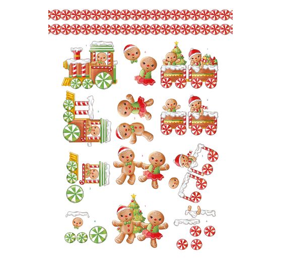 3D punched sheet book "Christmas Feelings"