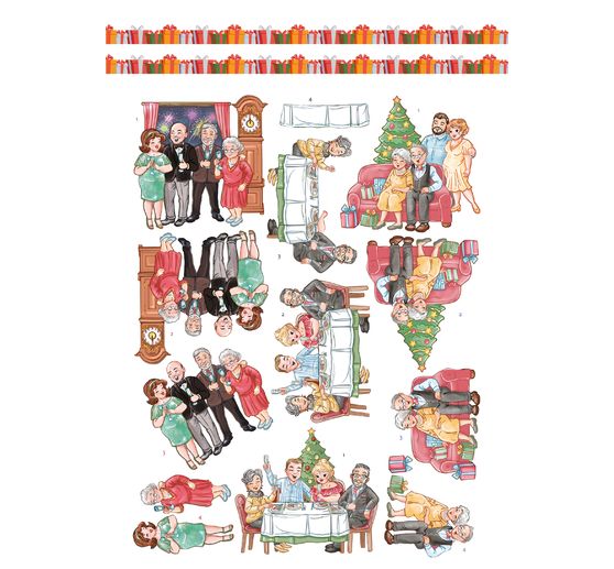 3D punched sheet book "Christmas Feelings"