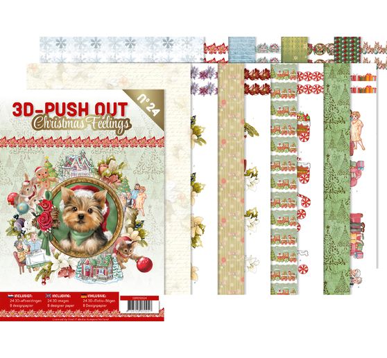 3D punched sheet book "Christmas Feelings"