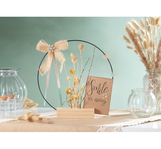 Kovový kroužek "Circle", černý