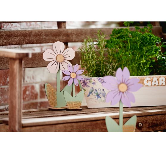 VBS dřevěná květina "Nancy"