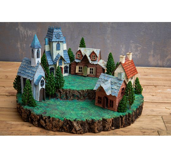 Výseková šablona Sizzix Thinlits "Village Collection by Tim Holtz"