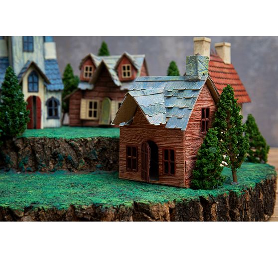 Sizzix 3D embossing template "Mini Lumber by Tim Holtz"