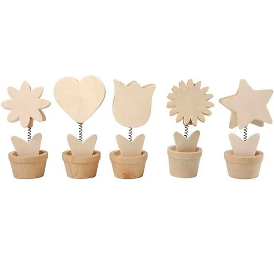 Note holder "Flower pots"