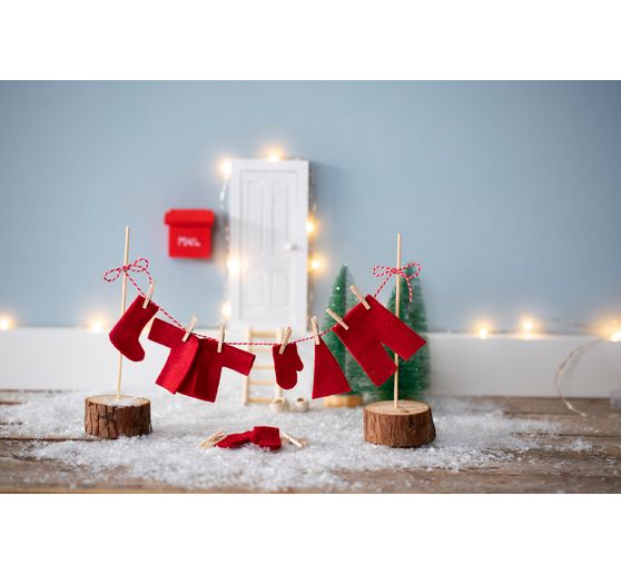 Craft kit Secret Santa door "Elf Door"