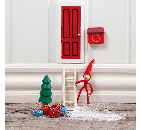 Craft kit Secret Santa door "Elf Door"