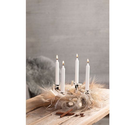 Svícen se špejlí na sloupkové svíčky