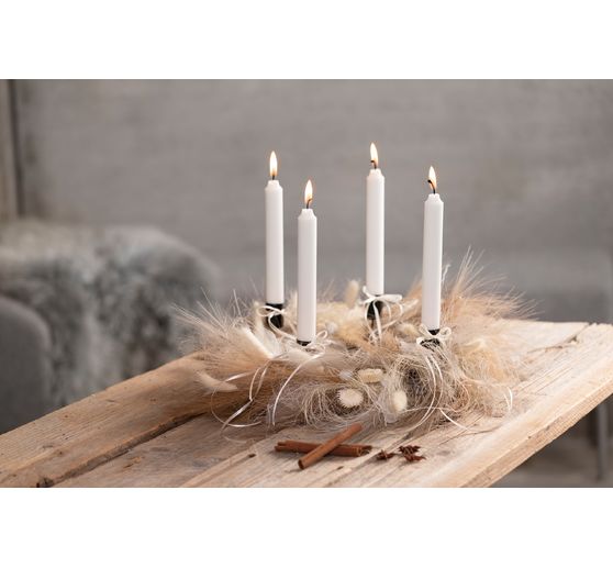 Svícen se špejlí na sloupkové svíčky