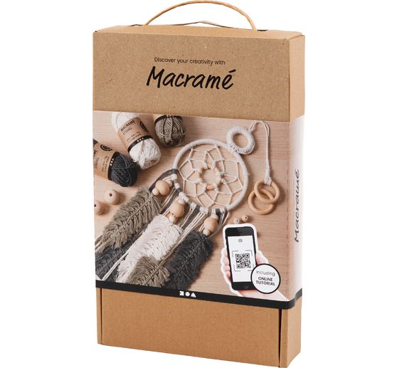 Učební sada makramé "Lapač snů"