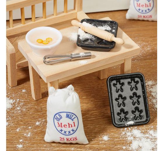 Miniaturní pytlík na mouku