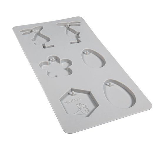 Silikonová ddlévací forma "Velikonoční přátelé a včela"