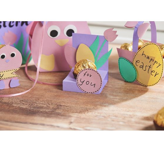 VBS Stencil Set "Chicks Boxes"